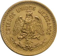 Pièce 10 Pesos Or Mexicain