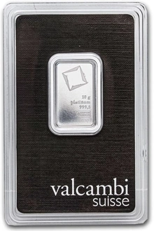 Lingot de Platine 10g Valcambi
