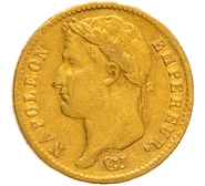 Pièce 20 Francs Or 1808 Napoléon I A