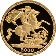 Double Souverain Or 2000 (Finition Particulière)