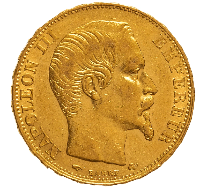 Pièce 20 Francs Or 1856 Napoléon III A