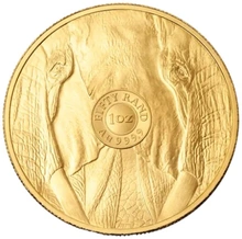 Pièce Série Big Five Or 1 Once 2025 Éléphant