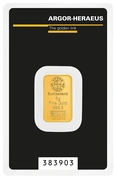 Lingot d'Or 5g Argor-Heraeus