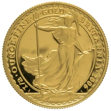 Pièce Britannia Or 1/2 Once 2006 BE