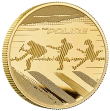 Légendes de la musique 2023 de 2 onces - Pièce d'or à l'épreuve de la police en boîte