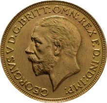Pièce Souverain Or 1929 Georges V SA