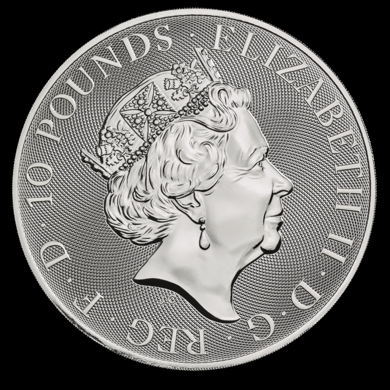 2020 Royal Mint Valiant 10oz Silver Coin