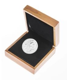 Coffret cadeau en chêne - adapté pour Silver Beast de 2oz
