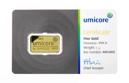 Lingot d'Or 5g Umicore