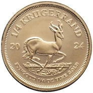 Pièce Krugerrand Or 1/4 Once 2024