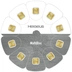 Lingots d'Or 10g (1g x 10) Multidisque Heraeus
