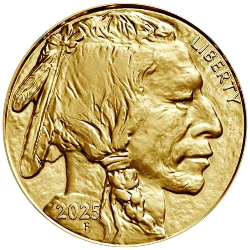 Pièce 50 Dollars Or American Buffalo 1 Once 2025