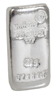 Lingot d'Argent 250g Umicore
