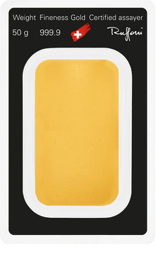 Lingot d'Or 50g Argor-Heraeus
