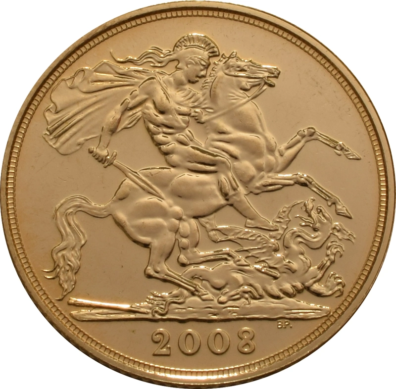 Pièce Souverain Or 2008