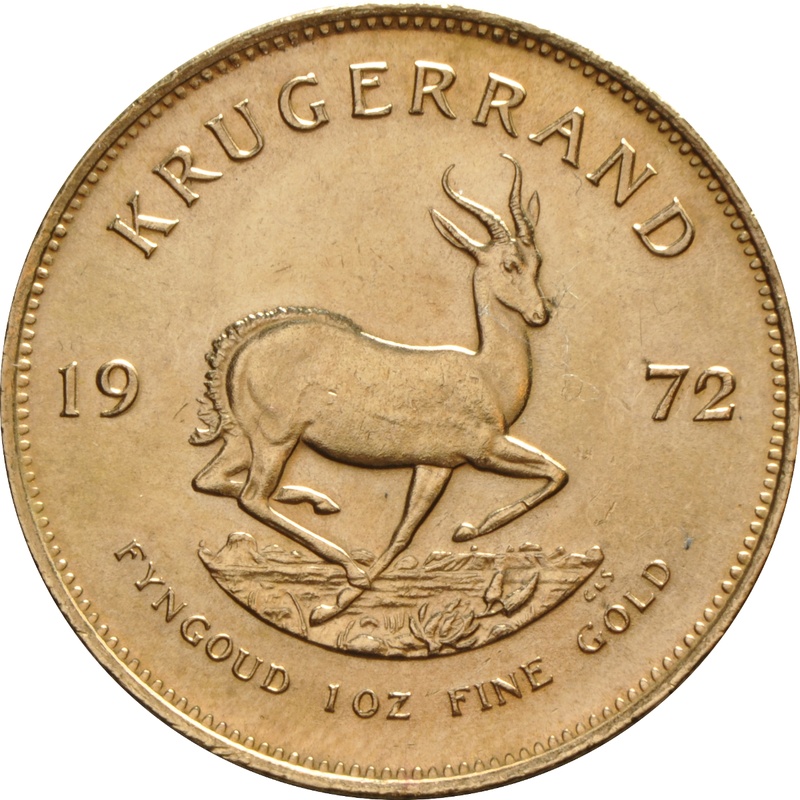 Krugerrand Or 1 Once 1972