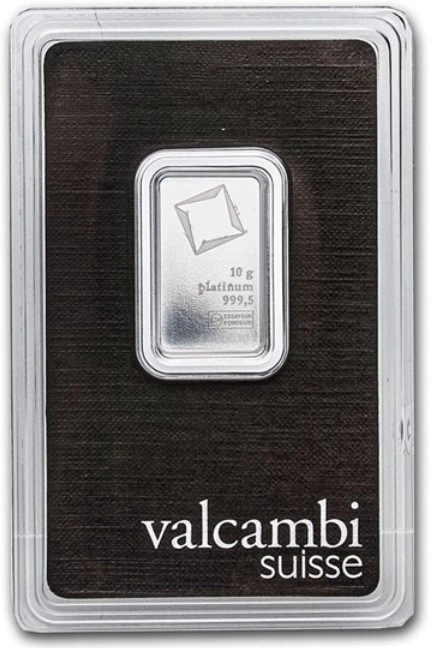Lingot de Platine 10g Valcambi