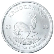 Krugerrand Argent 1 Once 2025
