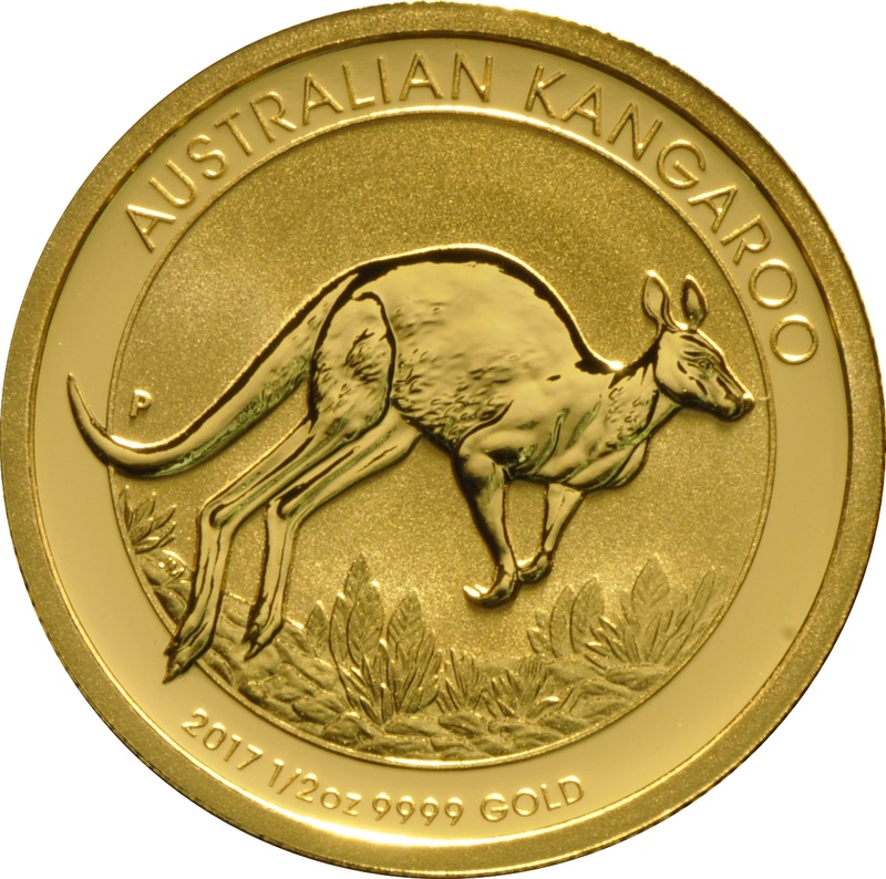 2017 Half Ounce Gold Australian Nugget