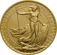 4 Pièces Britannia Or 1991 BE en Boîte