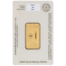 Lingot d'Or 10g C. Hafner