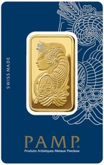 Lingot d'Or 1 Once Pamp