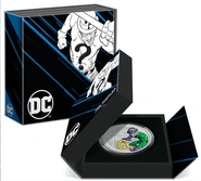 2023 The Riddler DC Villains Pièce d'argent de 1 once en boîte