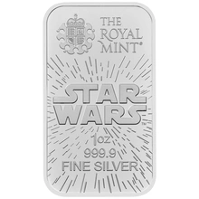 Lingot d'Argent 1 Once Star Wars Light Side