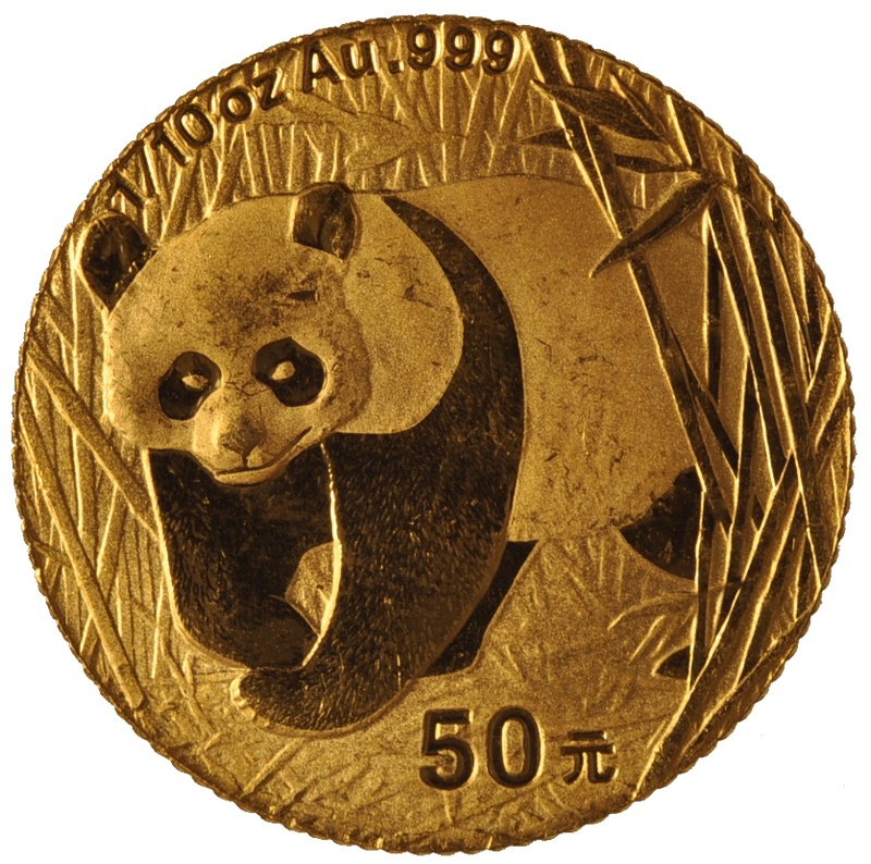 Tenth Ounce Gold Chinese Panda Best Value