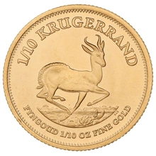 Pièce Krugerrand Or 1/10 Once Notre Choix