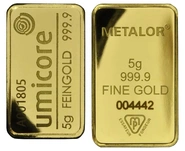 Lingot d'Or 5g Notre Choix Occasion
