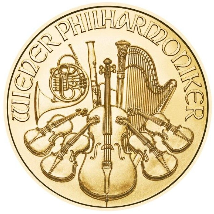 Pièce Philharmonique Or 1/10 Once 2023
