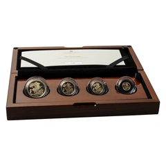 Coffret de Collection 4 Souverains Or