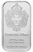 Lingot d'Argent 1 Once Scottsdale