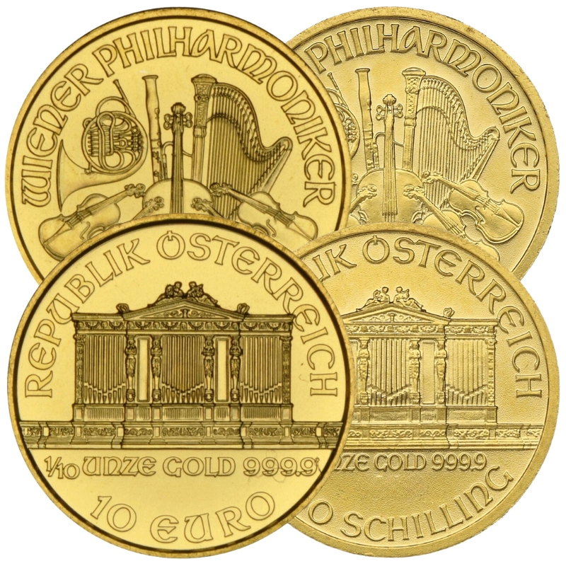 Pièce Philharmonique Or 1/10 Once Notre Choix