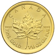 Maple Leaf Or 1/10 Once 2020