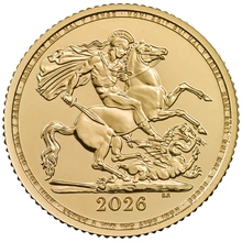 Pièce Demi Souverain Or 2026