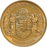 100 Koronas de Hongrois en or - notre choix