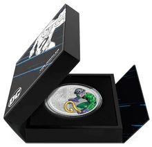 Pièce DC Villains The Riddler Argent 1 Once 2023 en Boîte
