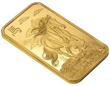 Lingot d'or 1 oz 2026 Année du Cheval PAMP