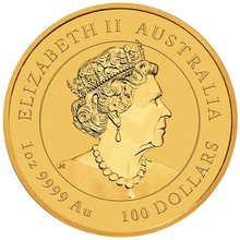 Pièce Perth Mint Lunar Or 1 Once 2023 Année du Lapin