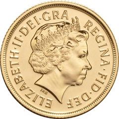 Pièce Souverain Or Elisabeth II 4ème Tête Notre Choix