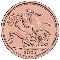 Pièce Souverain Or 2025