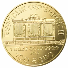 Pièce Philharmonique Or 1 Once 2015