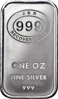 Lingot d'Argent 1 Once JBR
