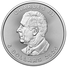 Pièce Maple Leaf Argent 1 Once 2025