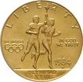 Eagle Américain en or de 10 dollars - 1984 Jeux Olympiques Los Angeles