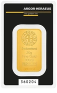 Lingot d'Or 20g Argor-Heraeus