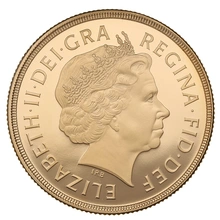 Pièce d'or de 2 livres sterling de 2010 (double souverain) NGC PF69
