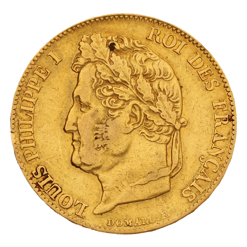 Pièce 20 Francs Or 1847 Louis-Philippe A